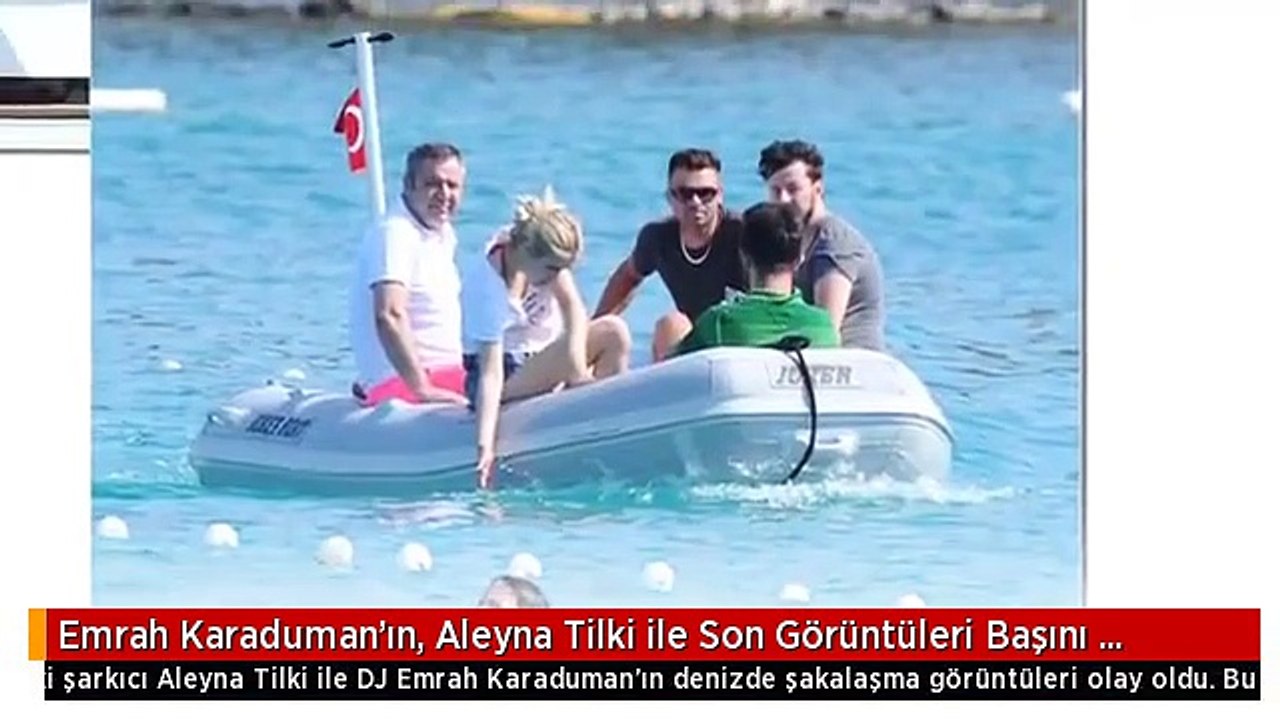 Emrah Karaduman'ın, Aleyna Tilki ile Son Görüntüleri