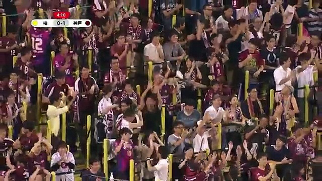 Kashiwa 0:1 Vissel Kobe	 (Japanese J League. 5 August 2017)