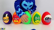 Huevos huevos huevos divertido máscaras apertura jugar sorpresa juguetes con disney pj doh catboy gekko owlette ckn