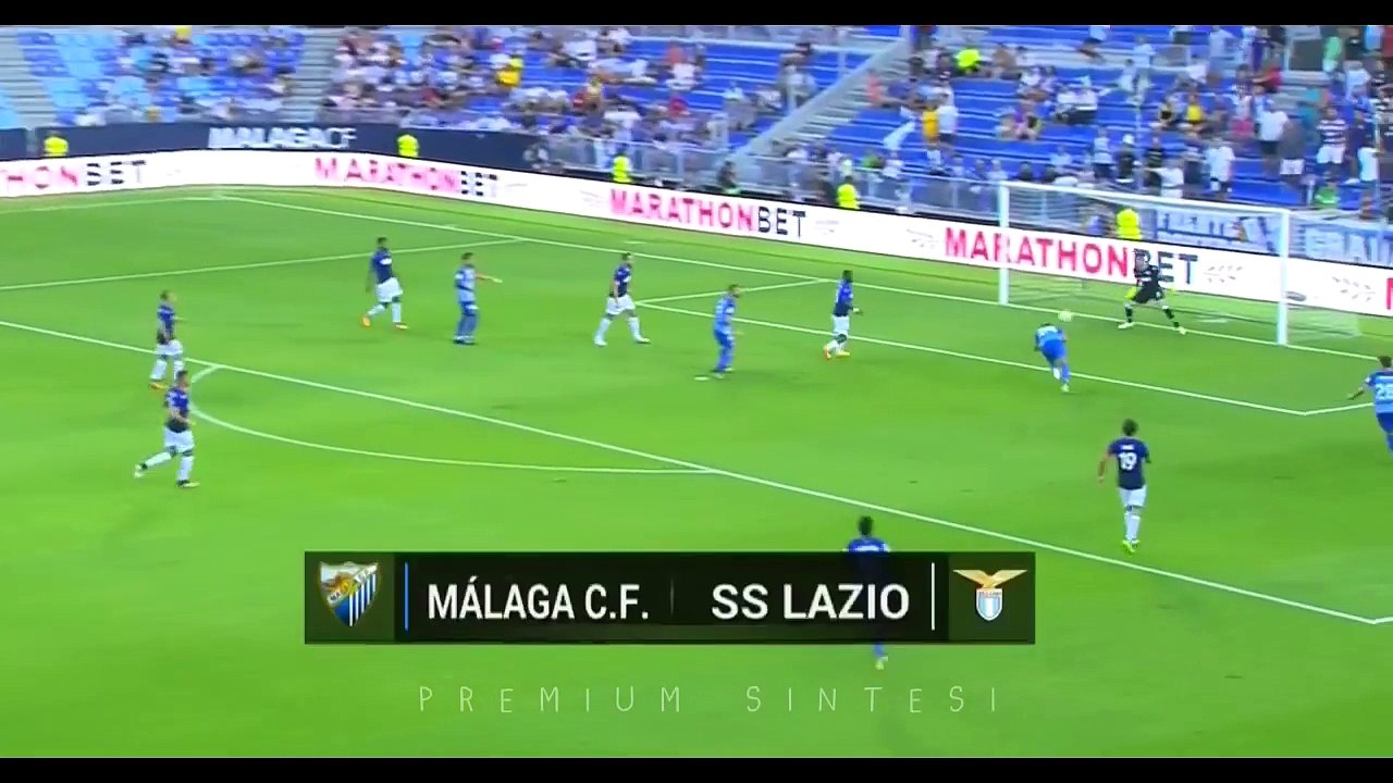 Malaga - Lazio 0-1 Goals & Highlights