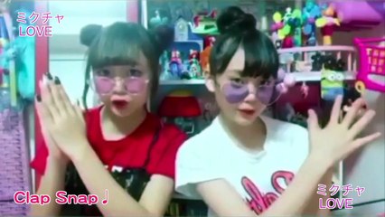 マネしたい♡双子コーデで双子ダンス！ひかはる、りかりこ、まこみなら可愛い女の子が踊ってみた！ま・と・め♩《ミクチャLOVE２》