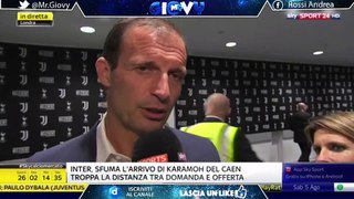 intervista Allegri e Chiellini dopo Tottenham - Juventus 2-0