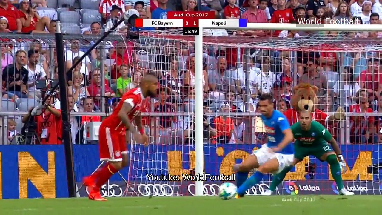 Bayern Munich vs Napoli 0-2 _ Highlights & All Goals _ Audi Cup 2017