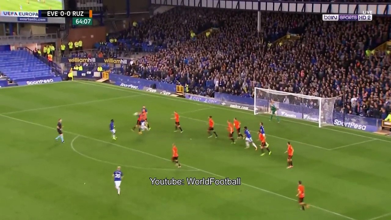 Everton vs Ruzomberok 1-0 _ Leighton Baines Goal _ UEFA Europa League 2017_2018
