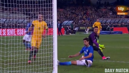 Australia vs Brazil 0-4 - All Goals & Highlights - International Friendly 13_06