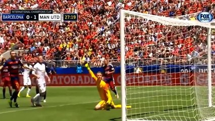 Barcelona vs Manchester United 1-3 - Highlights & Goals - 25 July 2015