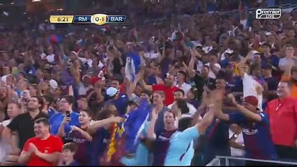 Rakitic Goal Real Madrid vs Barcelona 0-2 International Champions Cup 29.07.2017
