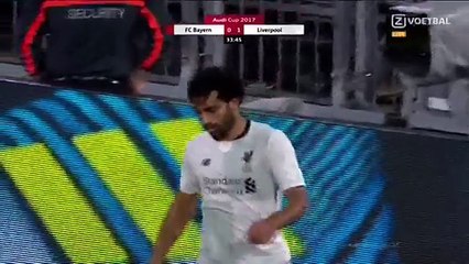 Salah Goal Bayern Munich vs Liverpool 0-2 AUDI CUP 01.08.2017 (1)