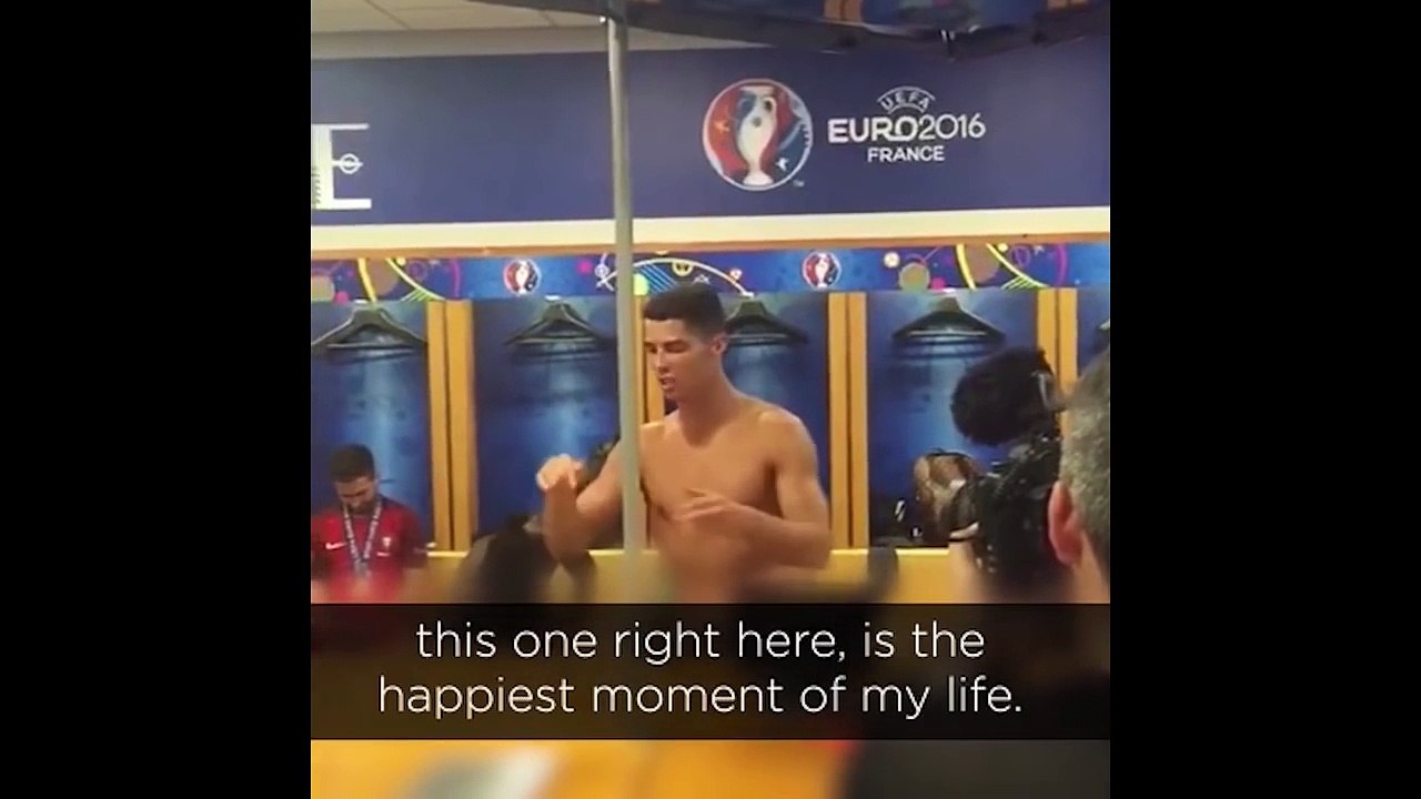 CRISTIANO RONALDO _ I SWEAR ON MY SON'S LIFE! - Dressing Room Speech! _ HD