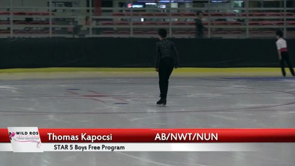 2017 Wild Rose Invitational - STAR 5 Men Free Program