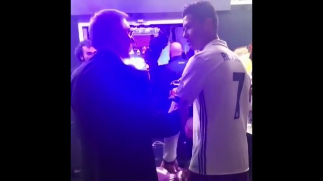 RONALDO AND HIS SON MEET ALEX FERGUSON AFTER THE GAME VS JUVENTUS! - VINES! _ HD