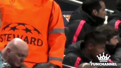 When FANS want to attack FAMOUS Football Players! - ft.Neymar,Bale,Ramos,messi