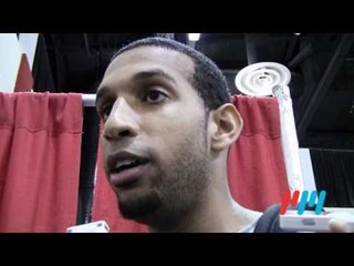 NBA: Brandan Wright of Golden State Plays Tennis To Stay In Shape