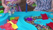 Cinético arena paso sorpresa mesa juguetes agua agua agua ◥ ▶ 2 orbeez mlp sheriffcallie docmcstu