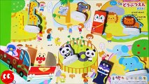 Anpanman toys anime❤Okaasan to issho Zoo going❤Toy Kids toys kids anpanman baby book no 10