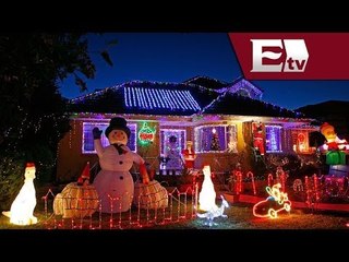 Luces navideñas iluminan a Tucson Arizona dejando ver la creatividad de sus habitantes