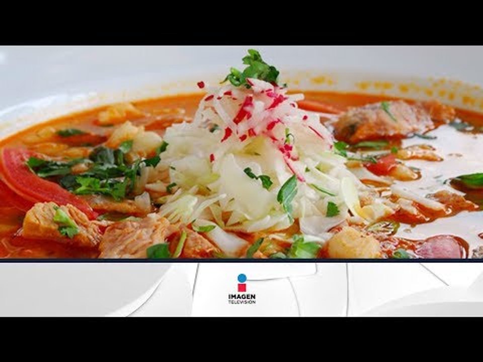 Receta de pozole de mariscos / Recipe seafood pozole