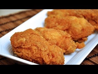 Receta de pollo crujiente al horno / Recipe crispy chicken to baked