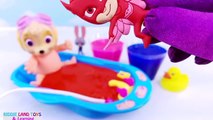 Bébé bain les meilleures argile les couleurs poupée apprentissage souris patrouille patte vase temps équipe jouet Minnie surprises