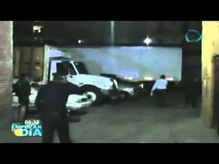 Detienen a 13 sujetos por robo de contenedor con mercancía