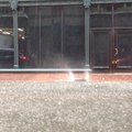 Manhole Turns Into Water Fountain as Flash Flooding Hits New Orleans