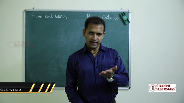 Episode 5 - Problems on Time and Work - Pipes and Cisterns - Ramar Veluchamy - Student Superstars