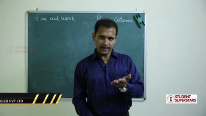 Episode 5 - Problems on Time and Work - Pipes and Cisterns - Ramar Veluchamy - Student Superstars