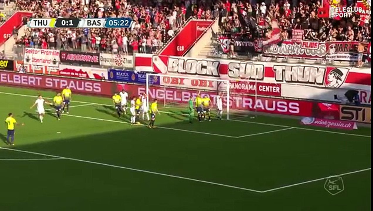 FC Thun 0:3 FC Basel (Swiss Super League 5 August 2017)