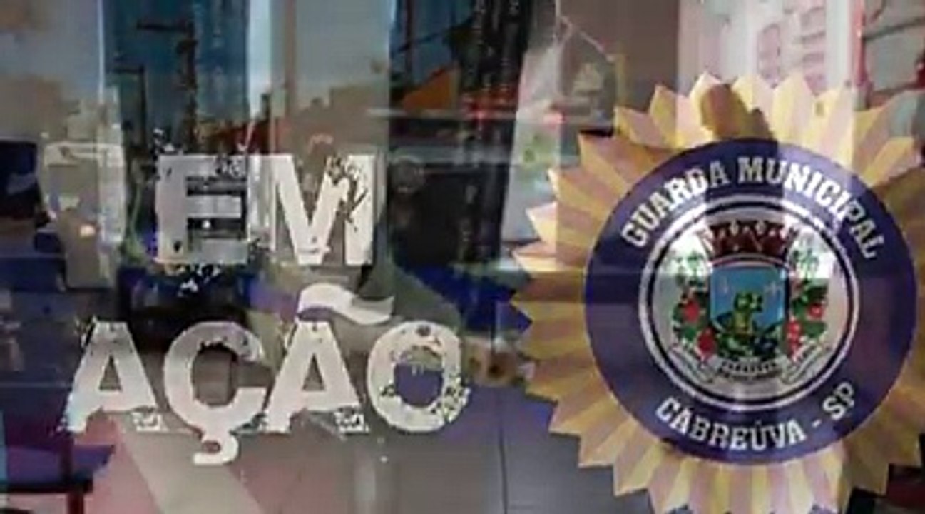 Guarda Municipal de Cabreúva em treinamento com armamento não letal