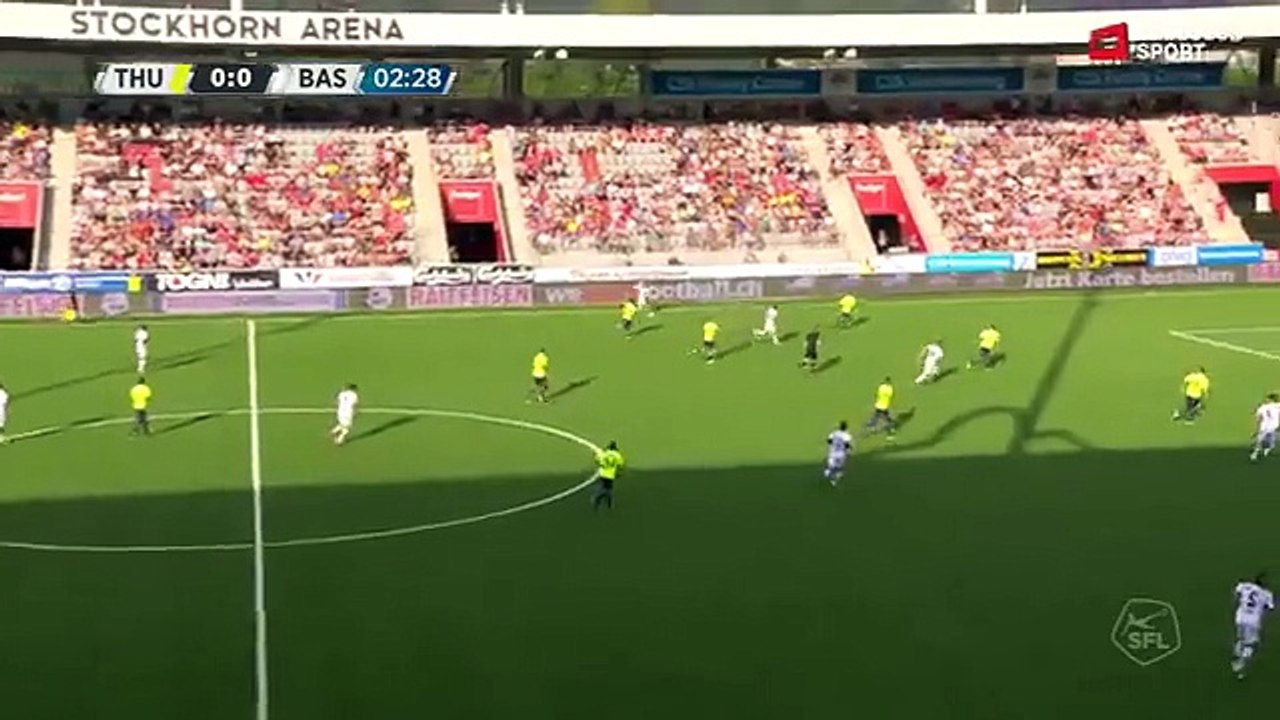 FC Thun 0:1 FC Basel (Swiss Super League 5 August 2017)
