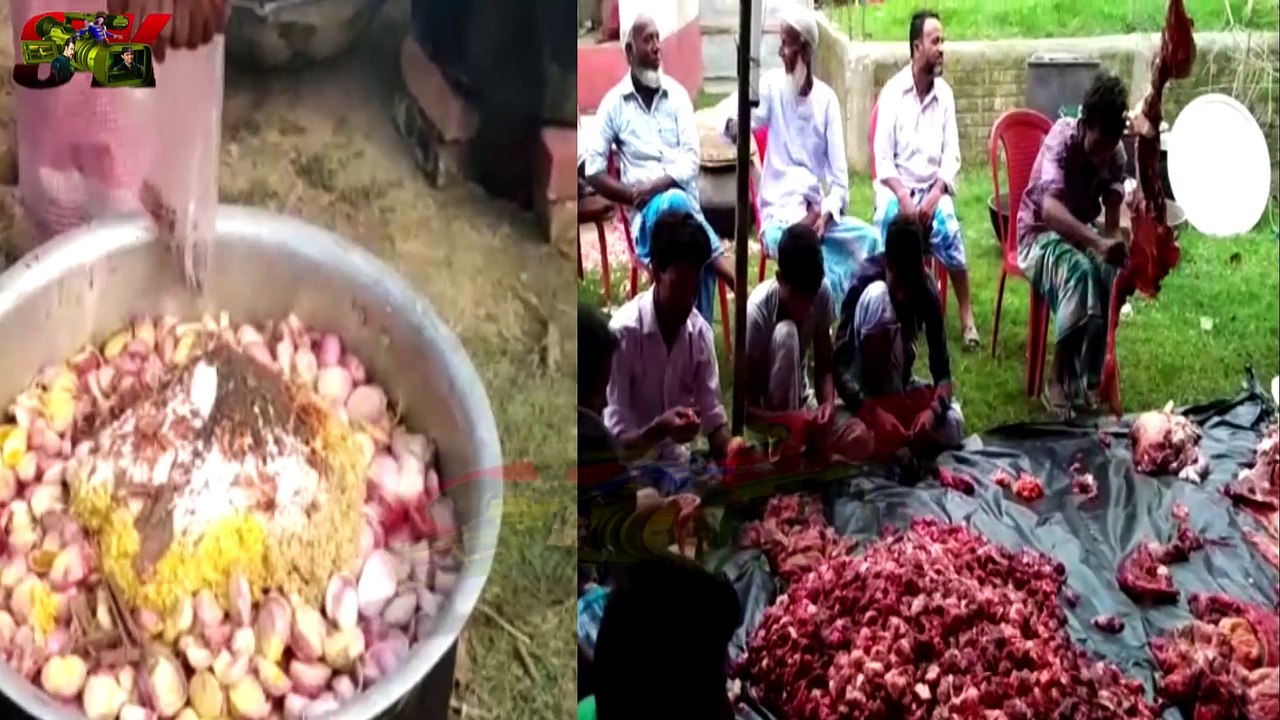 MUTTON COOKING PROCESS  STREET STYLE