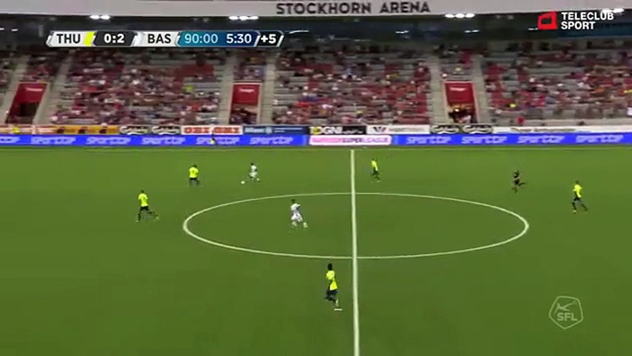 FC Thun 0:3 FC Basel (Swiss Super League 5 August 2017)