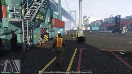 GTA V Missão Trevor Saqueando o PIER 400