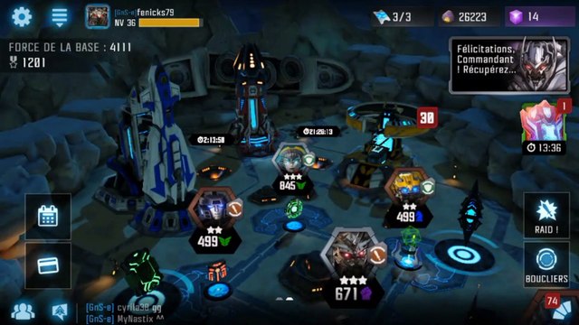 S01E16 - TRANSFORMERS: Forgés d'Acier - Arène de Megatron et Raids