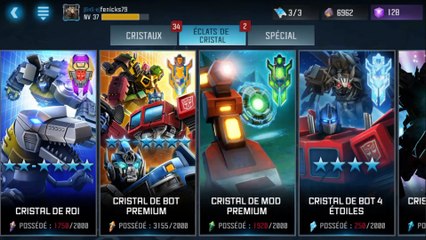 S01E17 - TRANSFORMERS: Forgés d'Acier - Pack de X15 cristaux de conduite dangereuse