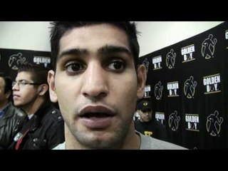Amir Khan on Oscar De La Hoya Vs Ricky Hatton Fight