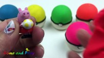 Pokemon GO! Play Doh Pokeball Surprises with Pikachu Peppa Pig Finding Dory Disney Frozen