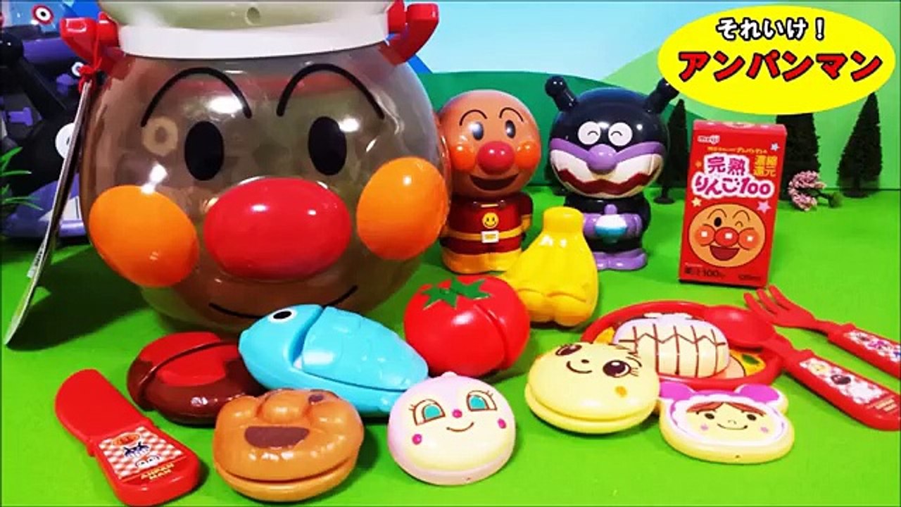 アンパンマンおもちゃ❤ままごとトントン おかあさんといっしょ♦Anpanman Toys Play House animation アニメきっず animation Anpanma