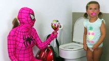 FIDGET SPINNER TOY IN TOILET! BAD KIDS Spinner Accident Funny Video Prank