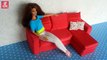 DIY для кукол ✂ Мебель для кукол. Как сделать Диван для кукол ✂ How to make a doll sofa