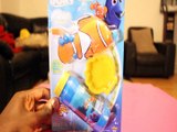 DISNEY PIXAR FINDING DORY DIP & BLOW BUBBLES NEMO POWERED BY SUPER MIRACLES BUBBLES UNBOXING Toys
