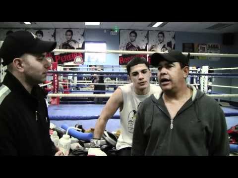 boxing trainer marcos caballero reps Nicaragua