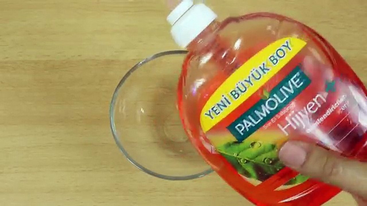 How to Make Slime Palmolive Hand Soap,Hand Soap and Salt Slime, No Glue, No Borax