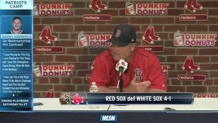 NST: John Farrell On Red Sox&apos;s Win Over White Sox
