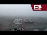 Niebla afecta vuelos del Aeropuerto de la Ciudad de México / Andrea Newman
