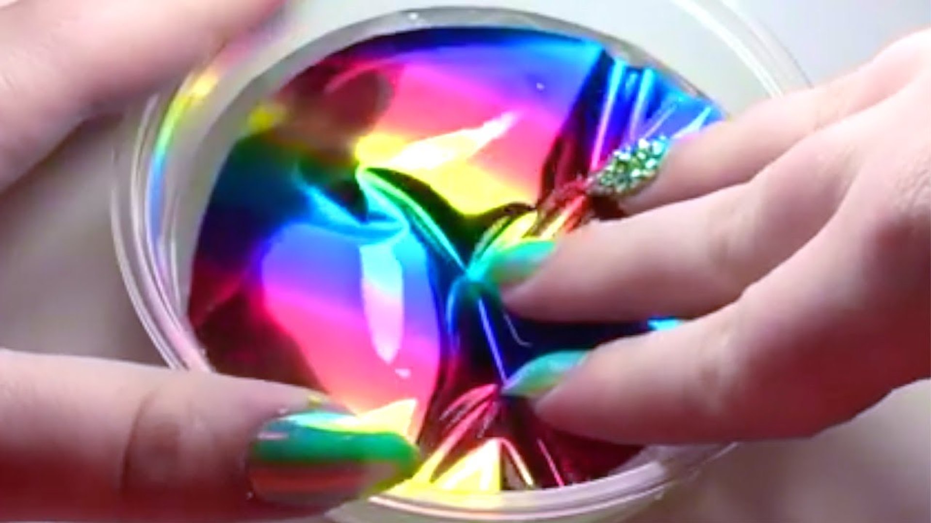 Rainbow Slime ASMR - Satisfying Slime ASMR Video
