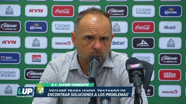 Los Directores Técnicos de León y Cruz Azul en conferencia de prensa