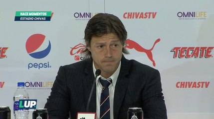 Matías Almeyda en conferencia de prensa