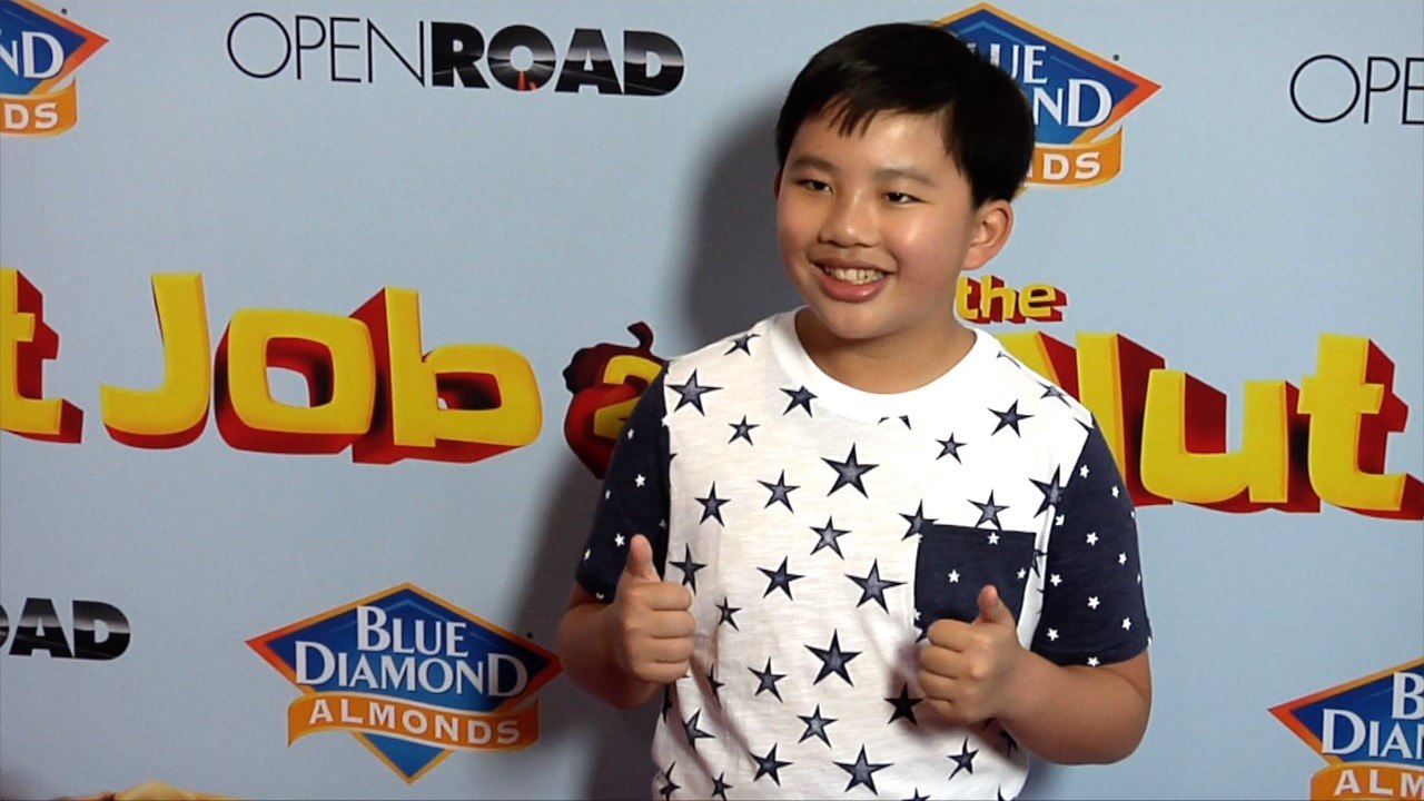 Albert Tsai "The Nut Job 2: Nutty by Nature" Premiere Red Carpet
