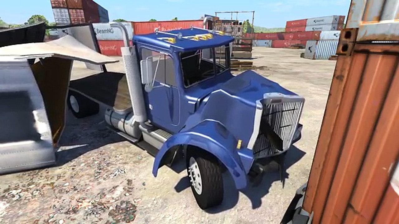 Para accidentes de coches rotos ruptura coches juego de dibujos animados en 3D de chicos colisión ma